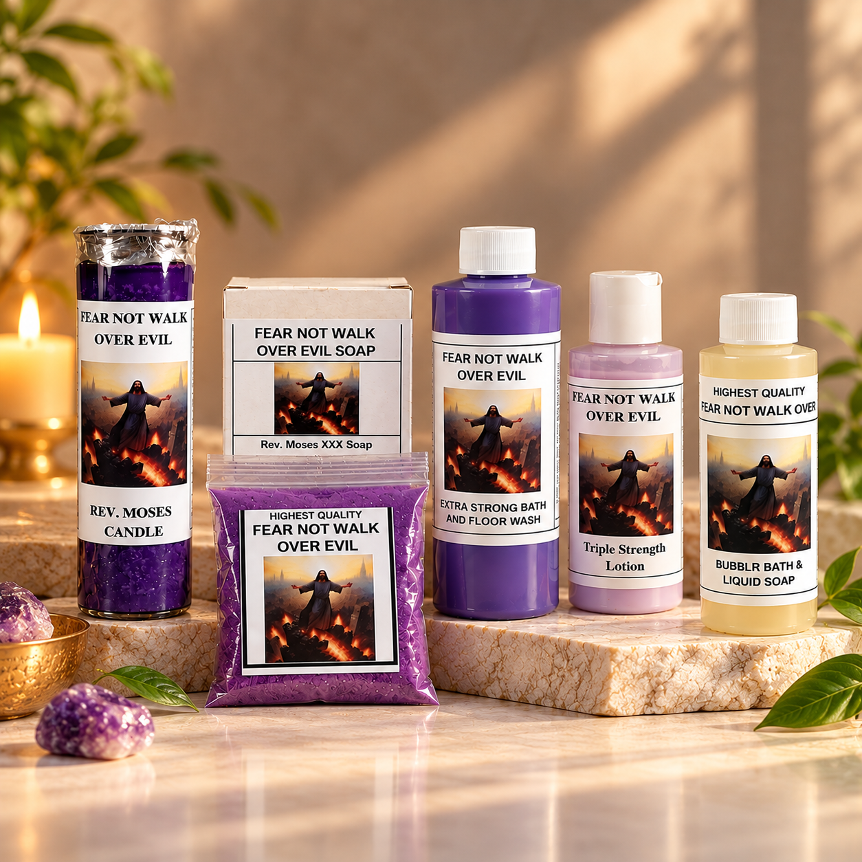 New Fear Not Walk Over Evil Products